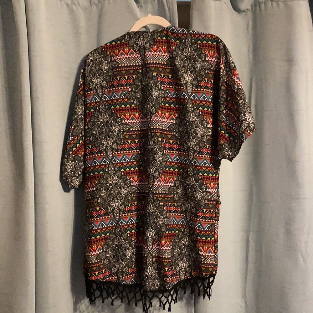 WRAP-multi colored 100% polyester - Picture 4 of 4